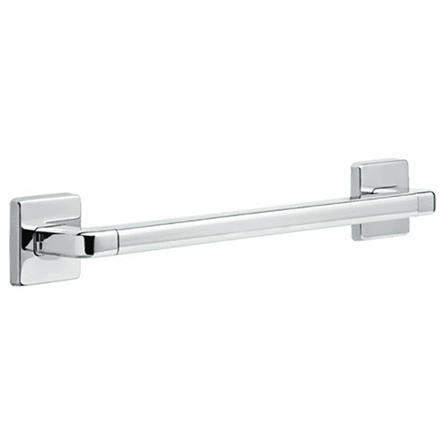 18" Angular Modern Decorative Grab Bar in Chrome finish by Liberty Hardware (Avante)