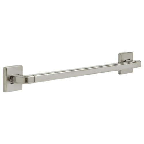 24-inch angular modern decorative grab bar in stainless steel finish from Liberty Hardware (Avante)