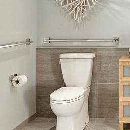 Liberty Hardware (Avante) 36" grab bar with mounting hardware and template in Stainless Steel finish