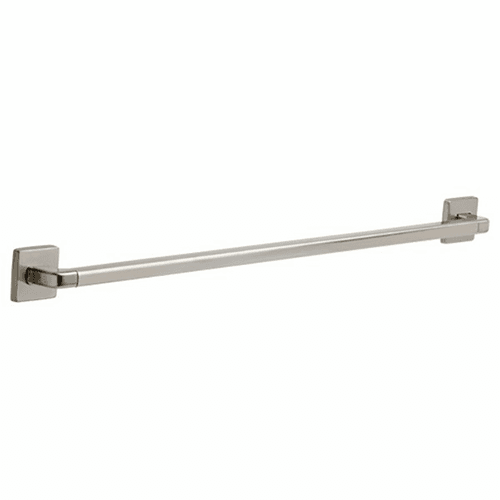 Angular modern decorative grab bar in Stainless Steel finish by Liberty Hardware (Avante)