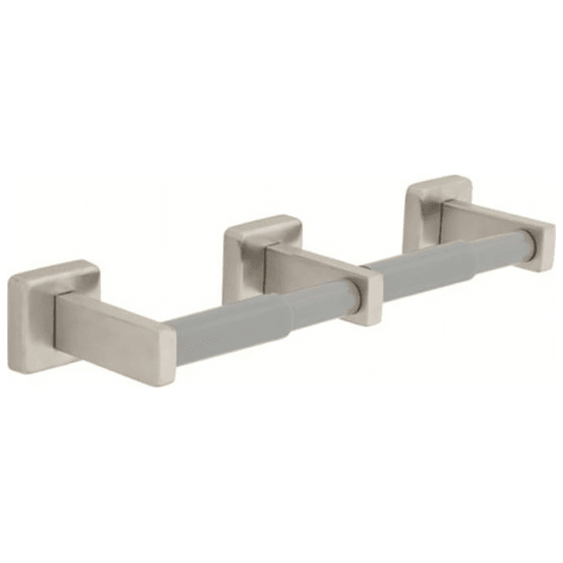 Century Double Toilet Paper Holder in Stainless Steel from Liberty Hardware's Avante Collection