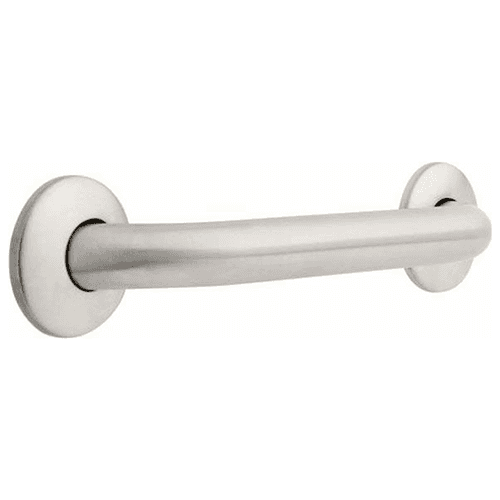 12" Concealed Screw Stainless Steel Grab Bar with 1-1/4" Diameter for Firm Grip and 500 lb. Capacity