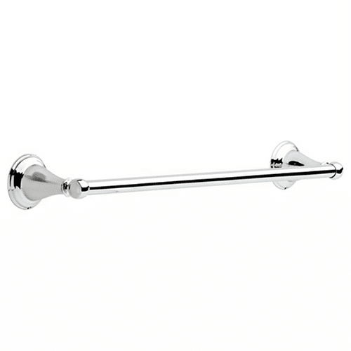 Chrome towel bar from Liberty Hardware's Windemere collection