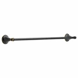 Installation instructions and mounting hardware included with Windemere 24" towel bar from Delta