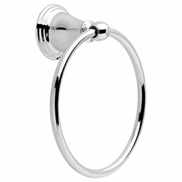 Windemere Towel Ring in Stainless Steel, perfectly coordinated with the bath collection