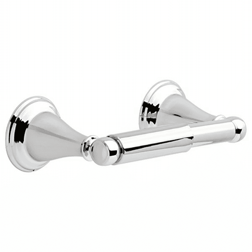 Chrome tissue holder from Liberty Hardware's Windemere bath collection