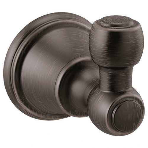 Button-cap detailing robe hook in Venetian Bronze