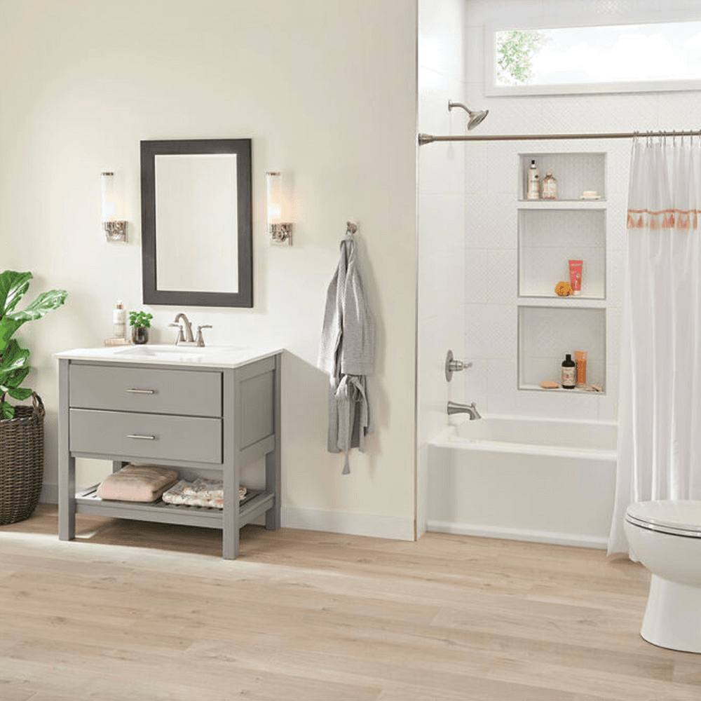 Chrome Tissue Holder from Woodhurst Bath Collection by Liberty Hardware (Avante)