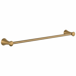 Easy installation with all mounting hardware included for Lahara 24" Towel Bar in Champagne Bronze