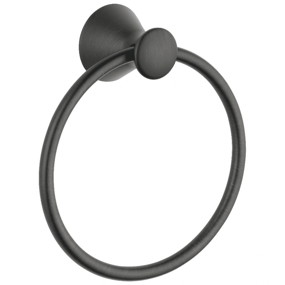 Complete the look of your bath with Lahara Towel Ring in Venetian Bronze