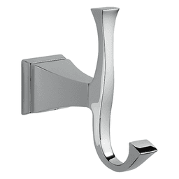 Victorian Double Robe Hook in Venetian Bronze finish by Liberty Hardware (Avante)