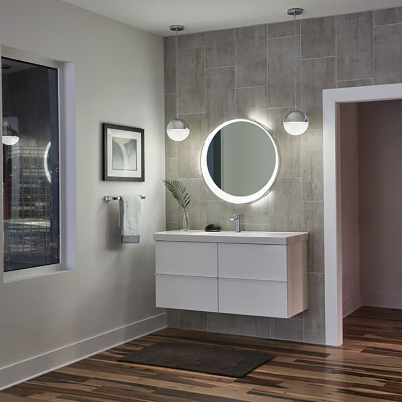 Tesla 18" Towel Bar, Stainless Steel - Liberty Hardware (Avante) - Soft Contemporary Design