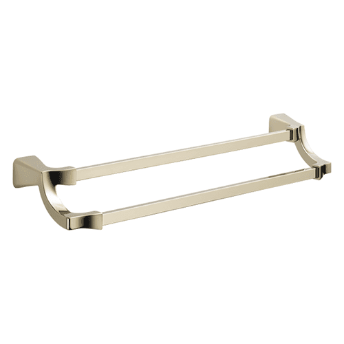 Elegant, soft contemporary bath accessory from Delta with mounting hardware and installation template