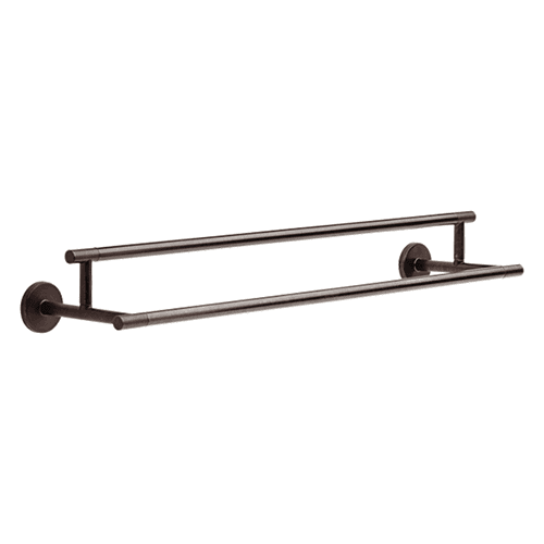 Bottom bar extends 6-3/8" from wall for added convenience