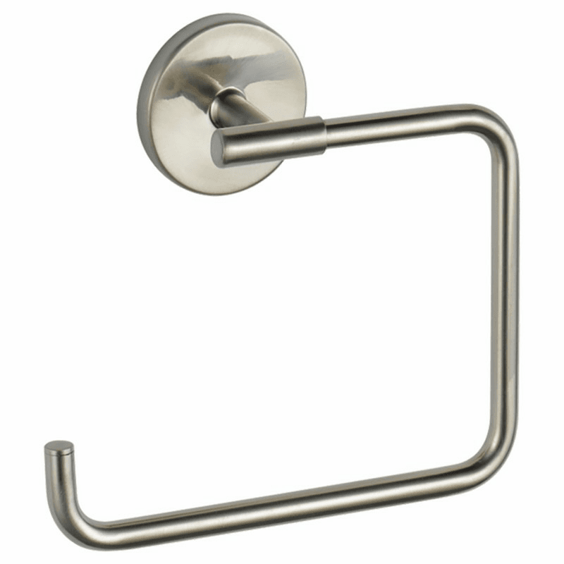 Delta backs its bath hardware with a Lifetime Limited Warranty for Trinsic towel ring