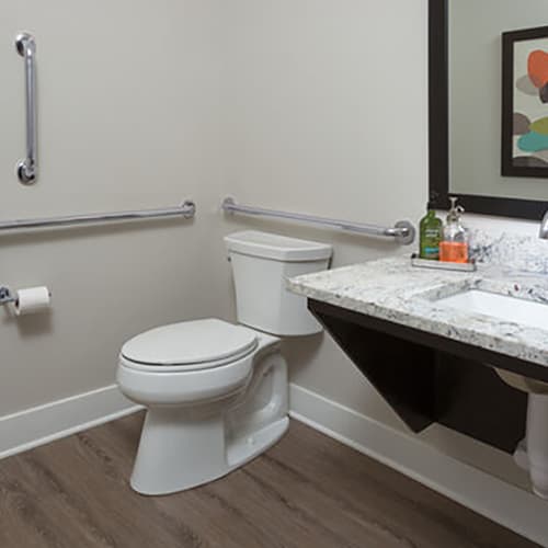 Perfectly coordinates with Trinsic bath collection for a cohesive look