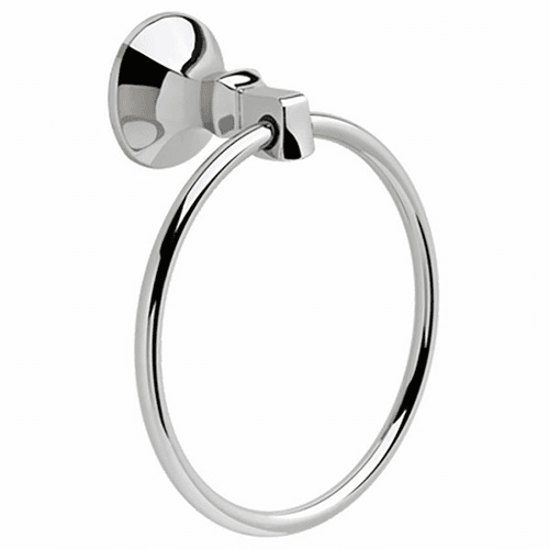 Liberty Hardware Ashlyn Towel Ring in Chrome