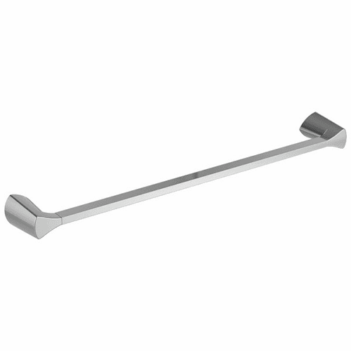 Zura design, featuring a precise marriage of rounded, rectangular and triangular elements, complementing any contemporary bath decor.