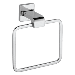 Liberty Hardware Ara Towel Ring in Matte Black finish