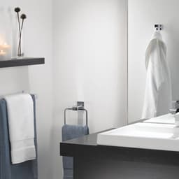 Complete Your Bath Look with Arzo Towel Ring in Chrome
