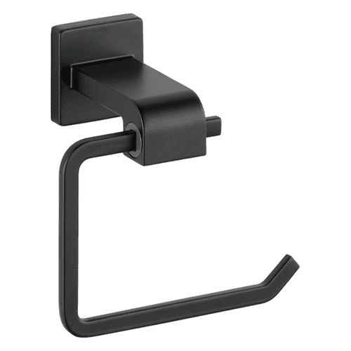 Ara Tissue Holder in Matte Black finish by Liberty Hardware (Avante)