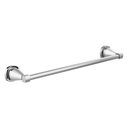 Stryke 18" Towel Bar in Matte Black finish by Liberty Hardware (Avante)