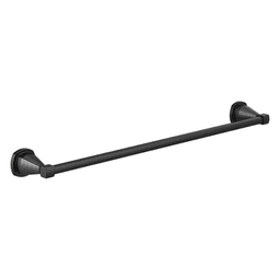 Get the Stryke 24" Towel Bar in Matte Black by Liberty Hardware (Avante)