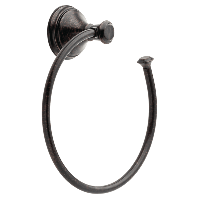 Cassidy Towel Ring, Venetian Bronze Main - Image