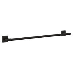 24" Maxted Towel Bar, Matte Black Main - Image