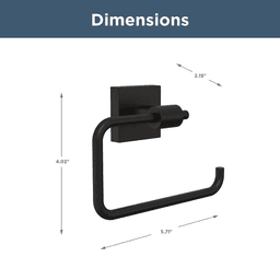 5-45/64" Maxted Toilet Paper Holder, Venetian Bronze Alt 1 - Image