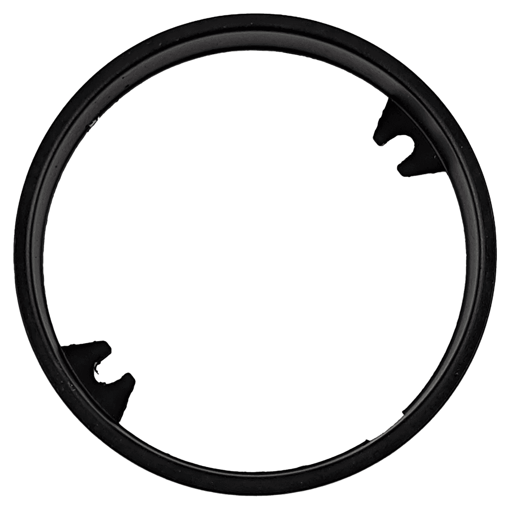 LED Puck Surface Mount Ring, Black Main - Image