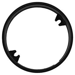 LED Puck Surface Mount Ring, Black Main - Image