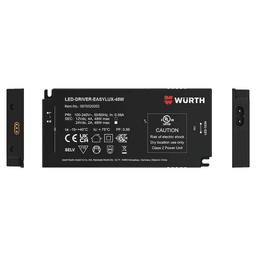 24V 48W Driver with Power Cord Alt 1 - Image