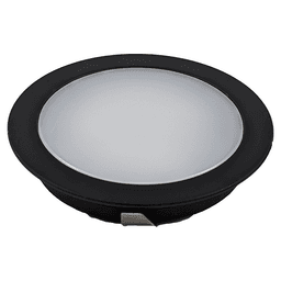 24V 2.5W LED Puck, Black Main - Image