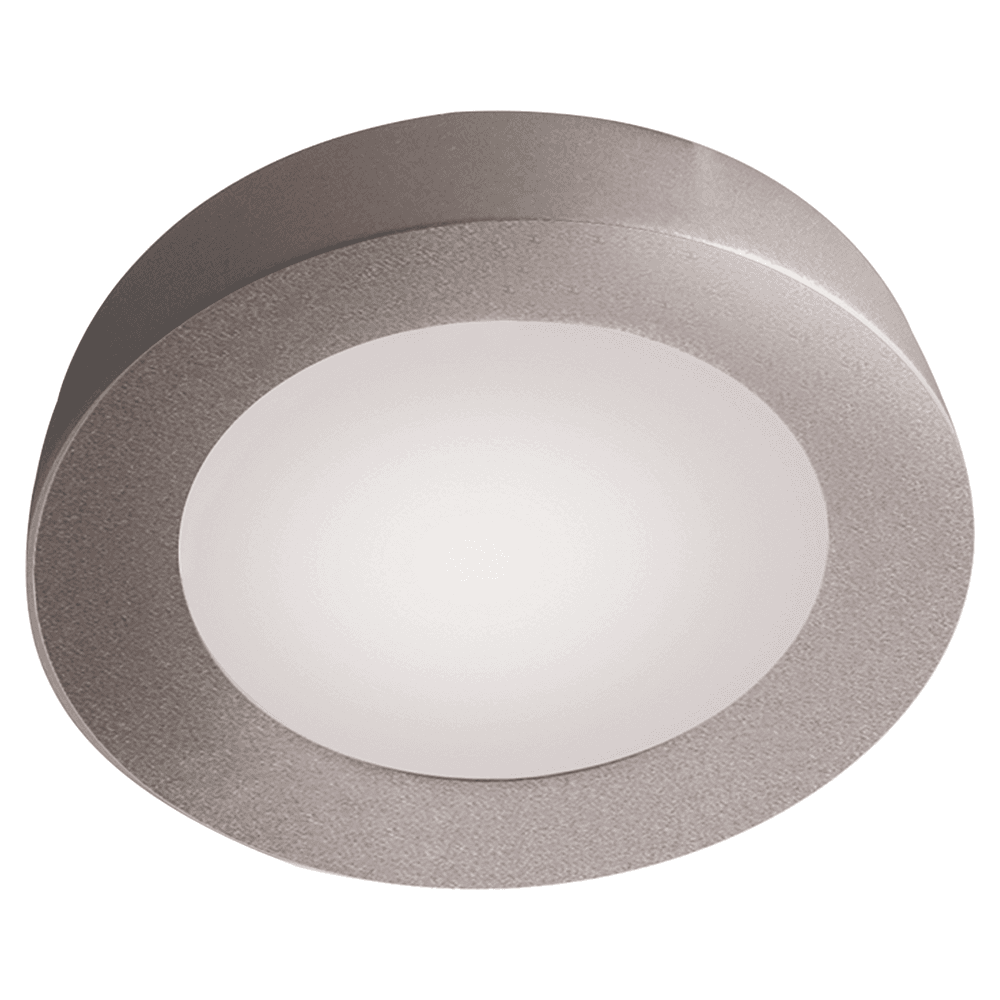 24V 2.5W LED Puck, Satin Nickel Alt 1 - Image