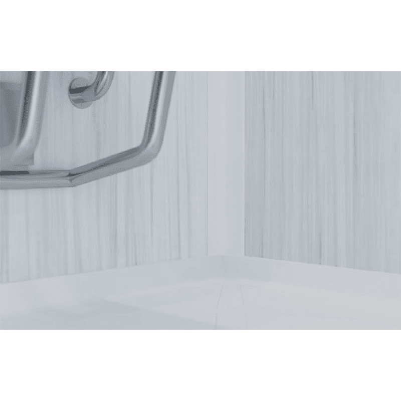 2" x 96" Outside Corner L Shower Trim, Luna Main - Image