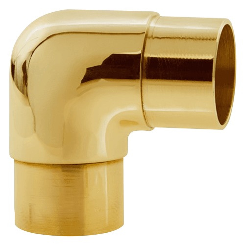 Flush Handrail Fitting with 1" Long Sleeve for Added Strength and Adhesive Coverage