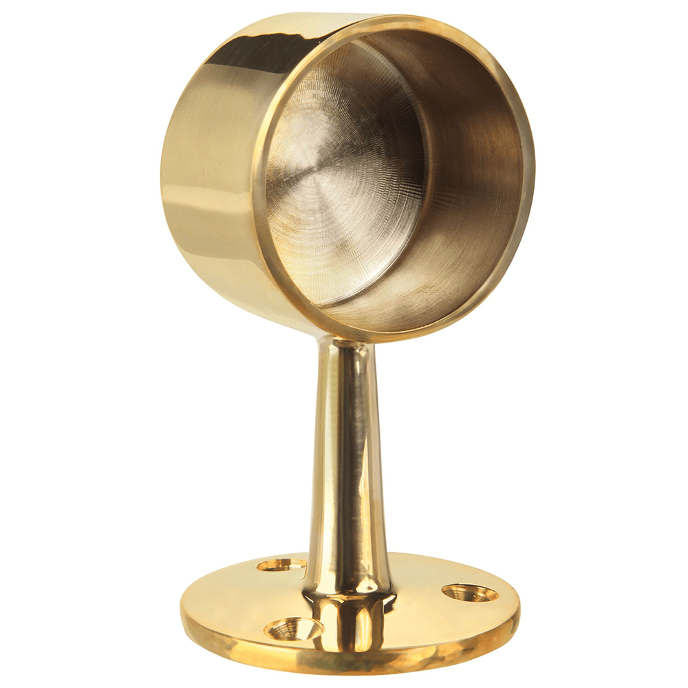 Lavi Industries Solid Brass and Stainless Steel End Post with Hardware