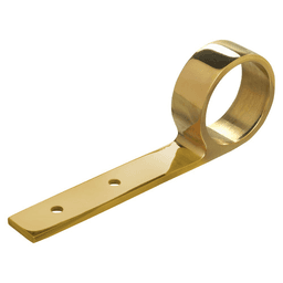 2" Diameter Rail Bracket - Solid Brass and Stainless Steel - Lavi Industries