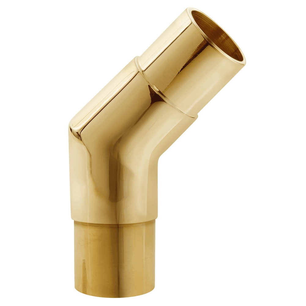 Satin Stainless Steel Angle Elbow Fitting for Lavi Industries