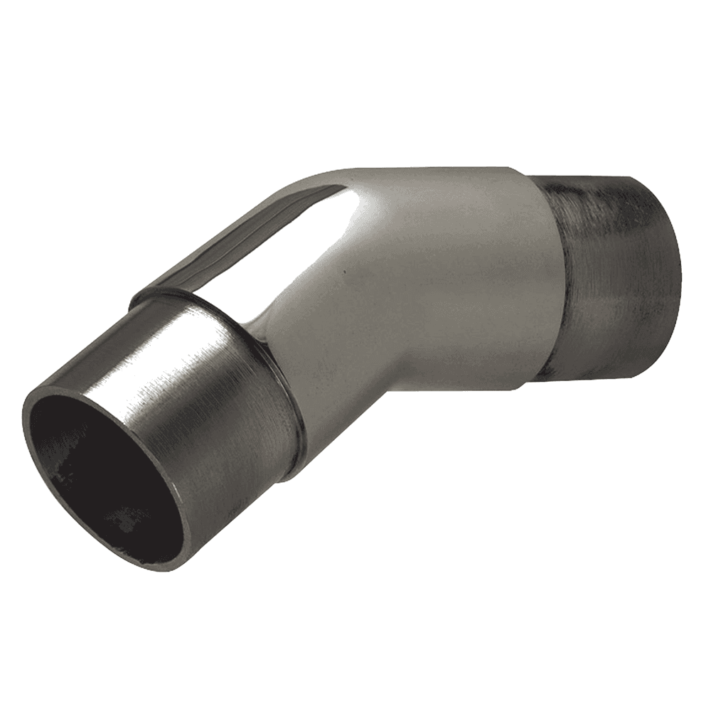 1-7/8" Satin Stainless Steel Flush Hand Rail Fitting