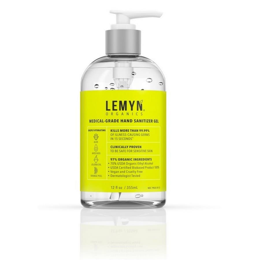 Lemyn Medium Grade Hand Sanitizer Gel 12oz