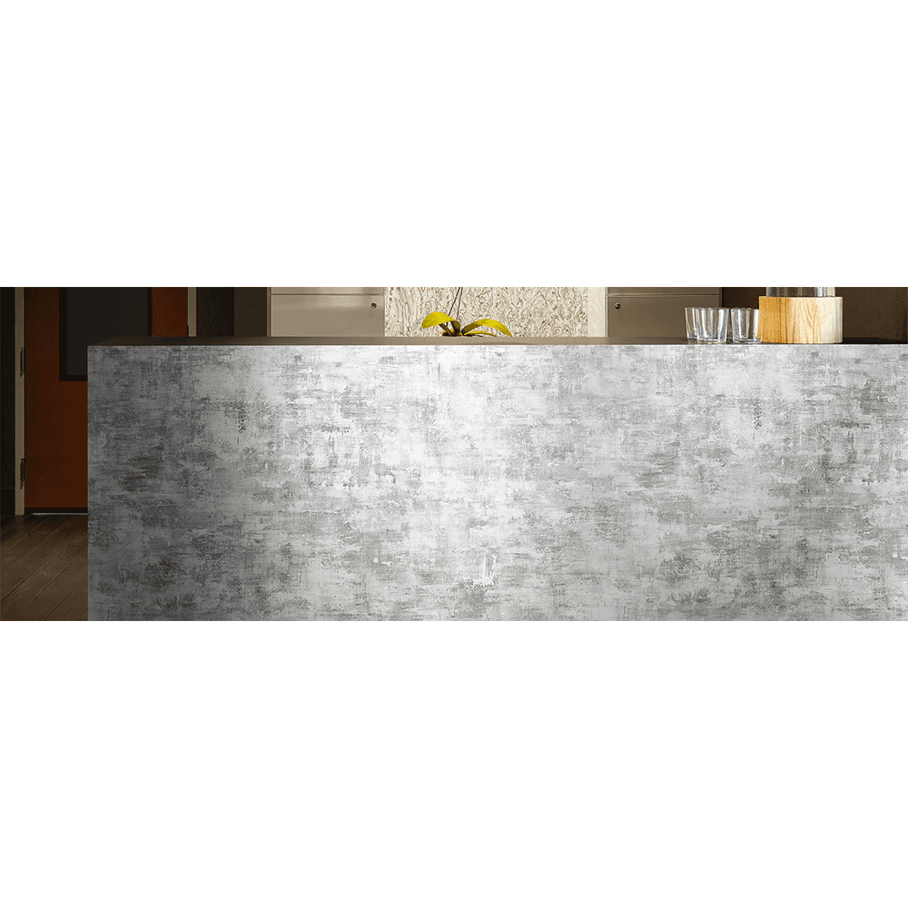 Formica Laminate M6811 Metallic Gray, Vertical Postforming Grade DecoMetal Finish, 48" x 96" Alt 1 - Image