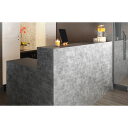 Formica Laminate M6811 Metallic Gray, Vertical Postforming Grade DecoMetal Finish, 48" x 120" Alt 2 - Image