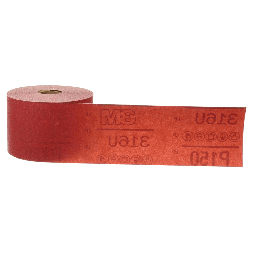 2-3/4" x 25 Yard 180 Grit Stikit Aluminum Oxide Abrasive Sheet Roll on A Weight Paper Alt 1 - Image