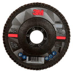 4-1/2" 40 Grit Right Angle Grinders Flap Disc Alt 1 - Image