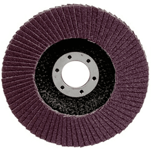 4-1/2" 80+ Grit No Holes 769F Flap Sanding Disc, Ceramic on Polyester - Alt Image 2