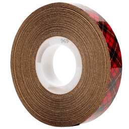 3M 1/2" Adhesive Transfer Tape, 18 Yard Roll - Glossy Coating Bonding Solution
