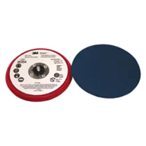 6" PSA Low Profile Disc Pad, Red Main - Image