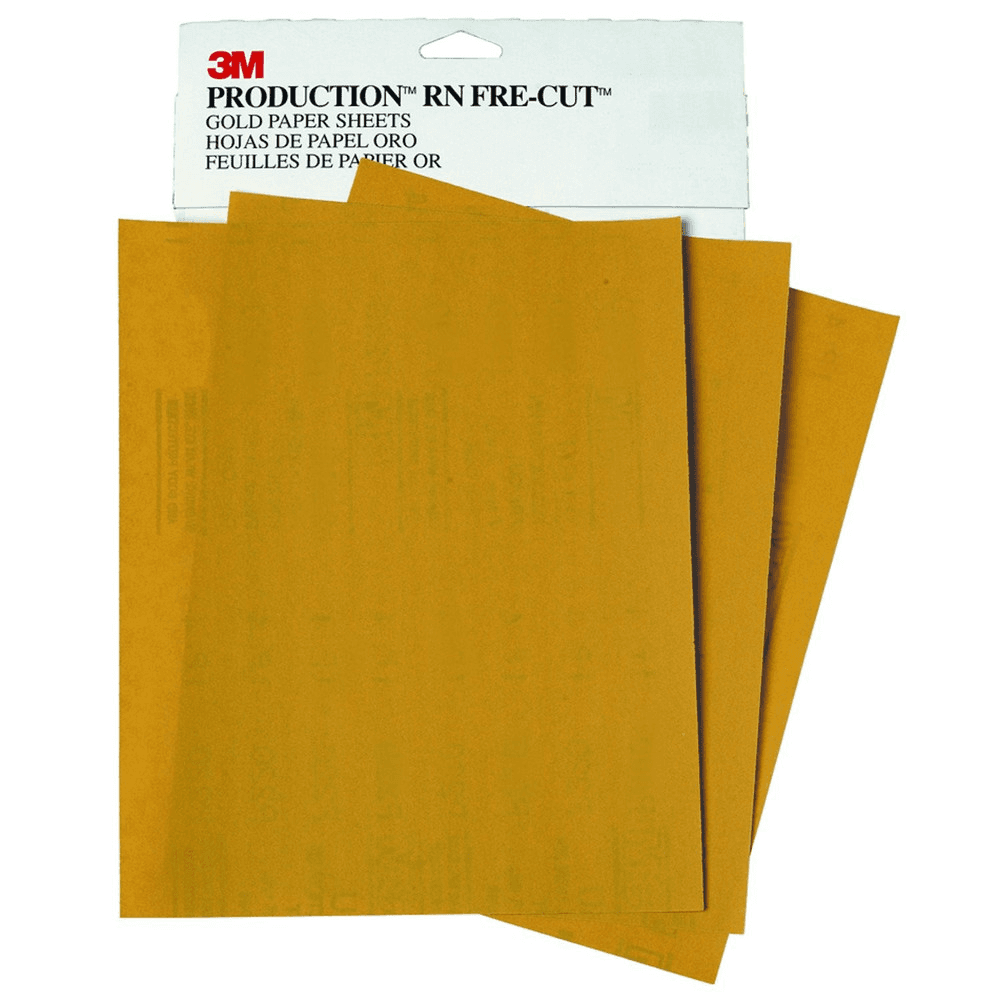 9" x 11" 220 Grit Aluminum Oxide Abrasive Sheet (50/Box) - Alt Image 1